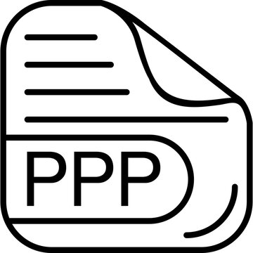 PPP File Format Icon