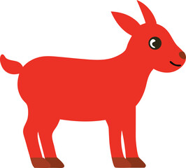 A cute turtle walking slowly with a happy face vector art illustration