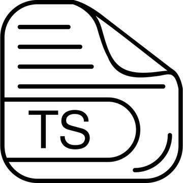 TS File Format Icon