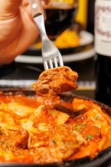 Ravioli in sauce