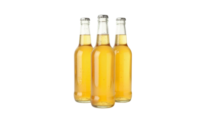 bottle of beer isolated in white background png ai generated illustration 