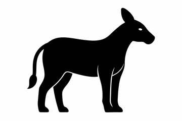 Animal Clipart With Black Solid Outlines