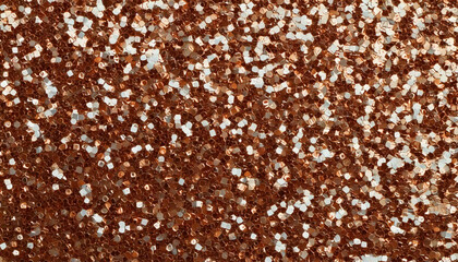 Bronze Glitter Texture. Sparkly Glitter Background. Wallpaper.
