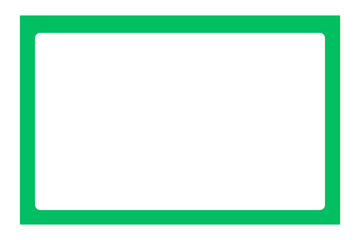 Simple Vertical Border and Frame: Transparent Border