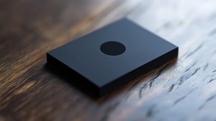Blank business card