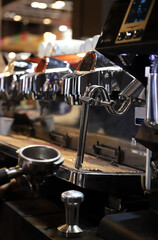 cafetera industrial de restaurante bar