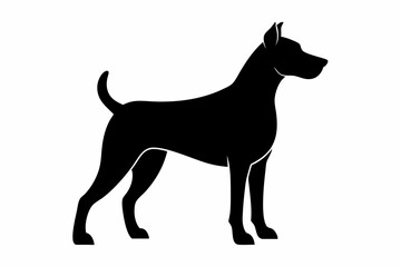 Classic Dog Stance For Educational Use