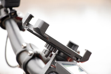 Bicycle handlebar phone holder, smartphone holder