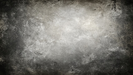 Highly Detailed Textured Canvas Background, Subtle Gray Tones & Soft Shadows for Design & Text Presentation. Grayscale Abstract Texture Vintage Aged Background with Watercolor Stains and Grunge Patter