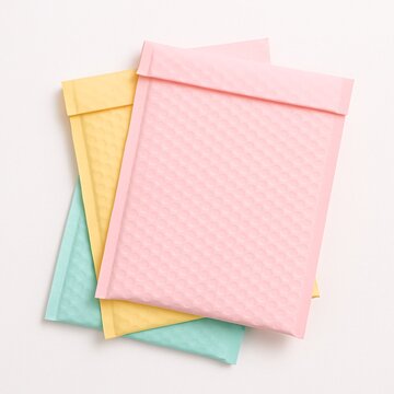 Colorful Envelopes and Packaging for Stationery and Shipping Supplies