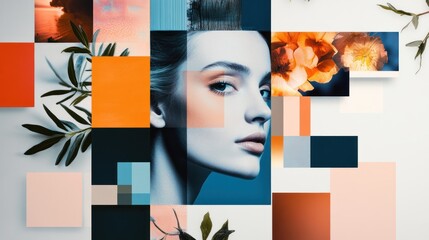 Colorful Portrait Collage