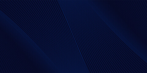 Premium background design with diagonal dark blue line pattern. Vector horizontal template for digital lux business banner, contemporary formal invitation, luxury voucher, prestigious gift certificate