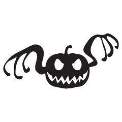pumpkin monster icon