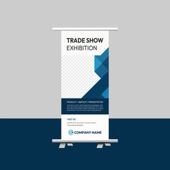 Trade Show Exhibition Roll Up Banner Design