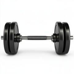 dumbbell isolated on white