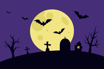 halloween night background