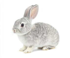Fototapeta premium rabbit isolated on white