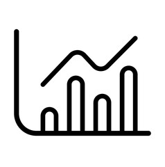 Chart-histogram free interface icon
