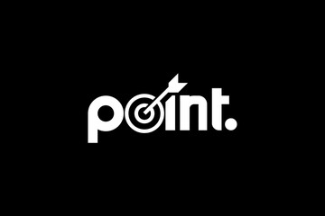 Creative Logo Design Illustrations for Typography Text Font point logo design inspiration.