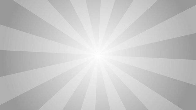 white and greay Animated Spiral Cartoon Backgrounds, cartoon-style retro comic background, abstract background, animated sunburst motion background
