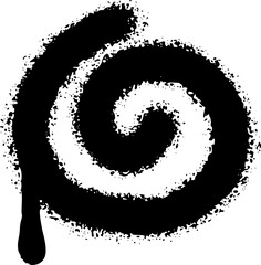 Graffiti Spiral Shape