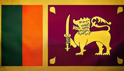  flag of Sri Lanka