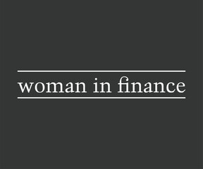 Woman in finance best t shirt design vector