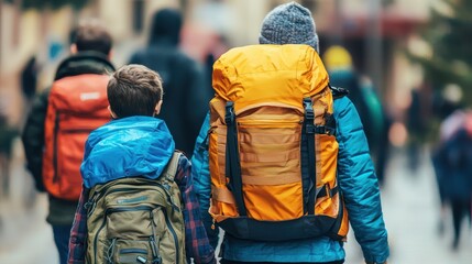 Backpack Adventure: A Father and Son's Journey