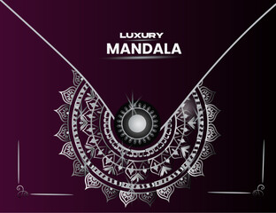 Luxury Mandala Design Template