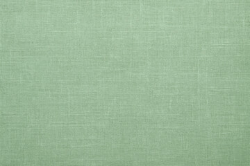 Light Green Linen Texture. Wallpaper. Background.