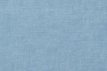 Light Blue Linen Texture. Wallpaper. Background.