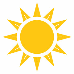 sun vector illustration