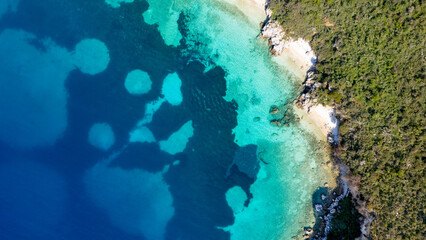 Cape Palermo beaches in Albania