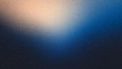 Obraz premium dark blue beige grainy gradient background light dark backdrop noise texture effect banner header poster design