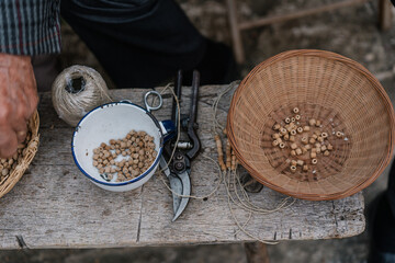 Instruments and stuff for traditional craft making