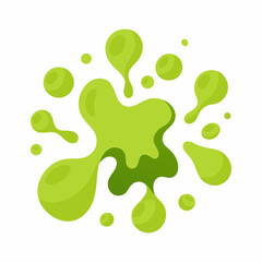 Set of Matcha Drink Splash