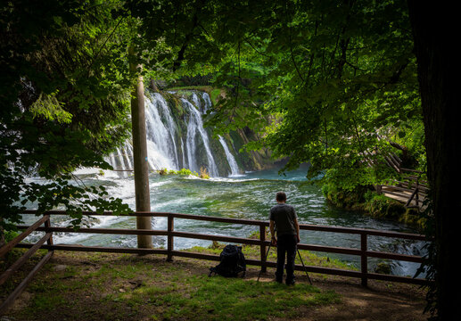 Una River nature park in Bosnia