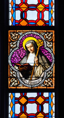 St Eleonora – probably Archangela Girlani, born Eleanor (or Elanor) Girlani. The Cathedral of St Elizabeth (Dóm svätej Alžbety) in Košice, Slovakia.