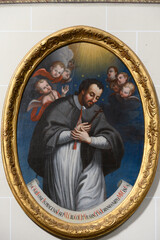 St John of Nepomuk (John Nepomucene). The Cathedral of St Elizabeth (Dóm svätej Alžbety) in Košice, Slovakia.