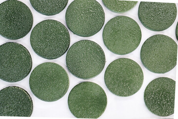 Pastry Chef Preparing Matcha Mousse Cake Layers in a Professional Patisserie Kitchen