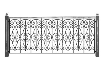 Balcony facade with ornament. B.