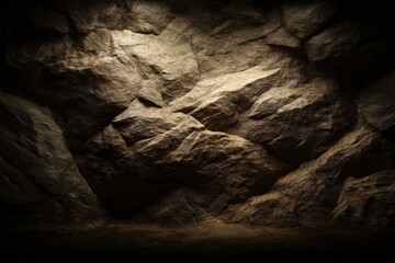 Dark Brown Stone Texture Background