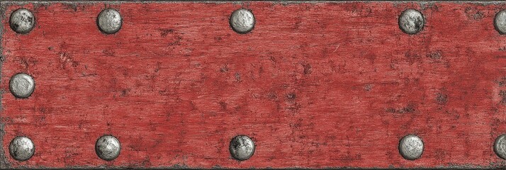 Red Textured Surface With Silver Spots