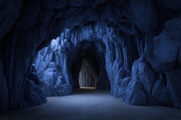 Blue Cave Interior Passageway