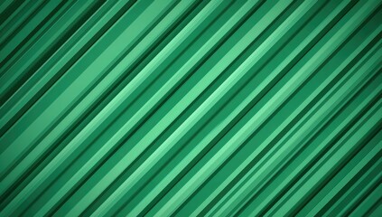Abstract Diagonal Green Lines Background Design