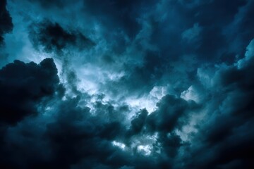 Fototapeta premium Dramatic Stormy Night Sky