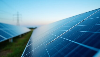 Solar Panel Array: Sustainable Energy Solution for a Greener Future Landscape