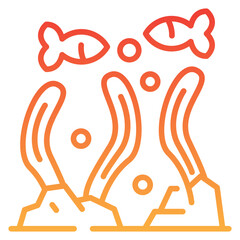 Sea Gradient Icon
