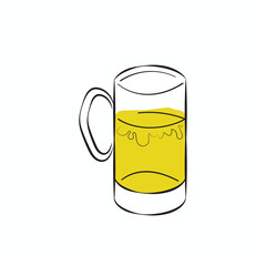 glass of orange juice