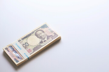 一万円札の束
